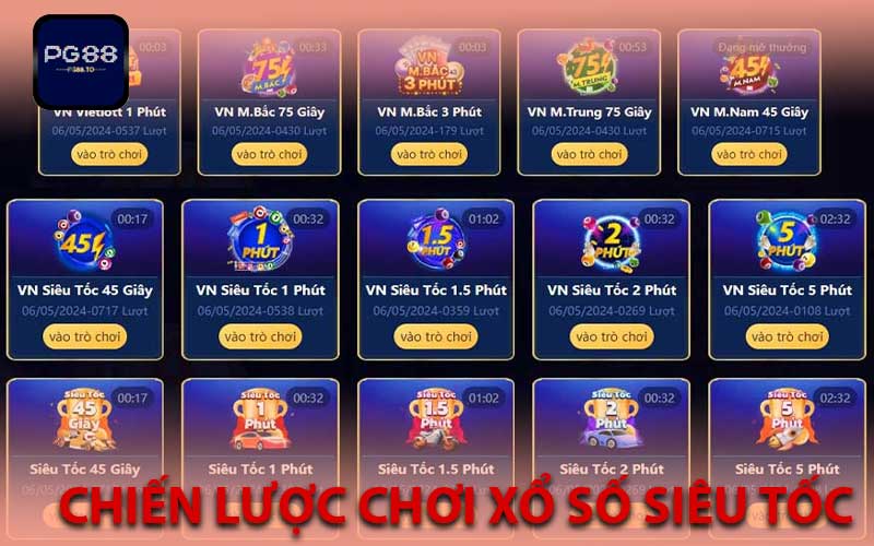 chiến lược chơi xổ số siêu tốc