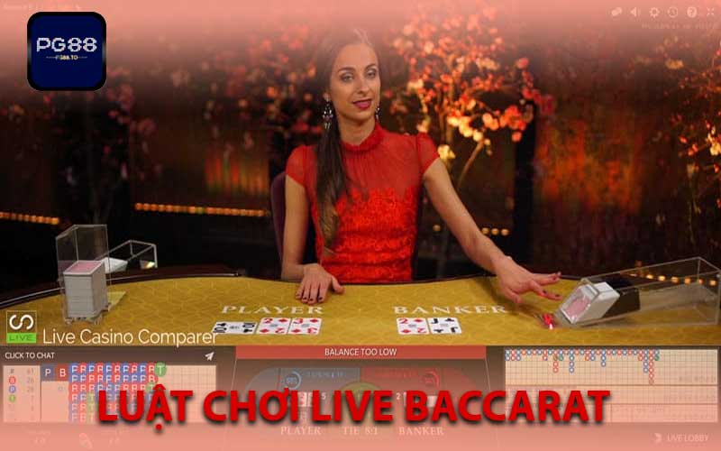 luật chơi live baccarat