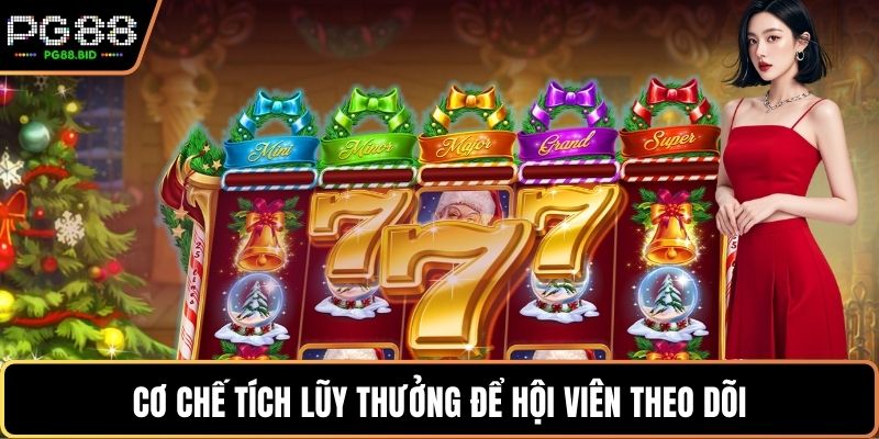 Cơ chế tích lũy thưởng để hội viên theo dõi